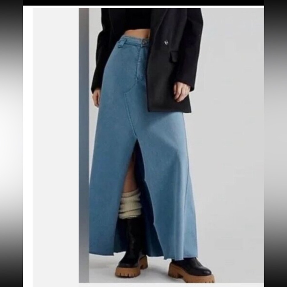 *NWT* FREE PEOPLE ONE KONA MAXI SKIRT - Picture 3 of 5